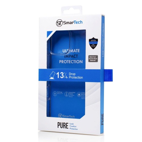 מגן PURE לגלקסי A14 - סופר פרימיום שקוף משולב Bayer גרמני - חברת SmarTech