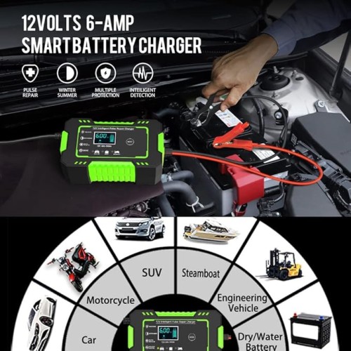 מכשיר טעינה ושחזור למצברים 12V