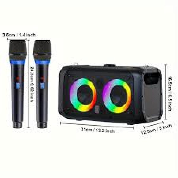 רמקול קריוקי נייד מדגם T22-T