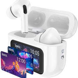 אוזניות בלוטוס אלחוטיות עם תיבת טעינה כולל מסך דיגיטלי