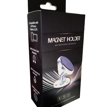 מעמד מגנטי לדשבורד רכב 360 מעלות