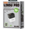 מתאם טעינה מהירה PD-A80 LINSU PRO 33W