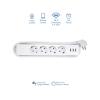 מפצל חשמל חכם WiFi חכם 4 שקעים+4USB