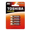 רביעיות סוללות AAA - חברת Toshiba